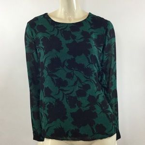 Forever 21 Contemporary Wrap Long Sleeve Blouse